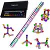 Brinny Penna magnetica per dita giocattolo magnetico Fidget Pen penna a sfera magnetica divertente multifunzione penna magnetica antistress penna a sfera regalo per uomini donne bambini (multicolore)