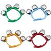 Homgaty Sonaglio Neonato 0-6 Mesi, 4 PZ Campanelle da Polso Giochi Neonato Giochi Sensoriali per Neonati,Regalo Nascita Bimba Strumenti Musicali per Bambini