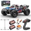 Cirmine Macchina Telecomandata Professionale 1:18 4WD 36 km/h, Auto Telecomandata 4x4 Off Road All Terrain,rc car Motore RC380, Trasmissione Interamente in Metallo, 2×7,4V 1300mAh, Controllo 2.4GHz