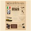 Tomalithic Biglietto di Compleanno per 49 Anni, Born in 1976 Il 49°Giornale Compleanno Biglietto - [A4 Senza Cornice] - Regalo Di Compleanno Vintage per Uomo e Donna - Idee Regali Compleanno Originali