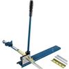MXBAOHENG Taglierina Din Rail Doppio Foro con il righello, 35*7.5 mm Tagliatrice della Ferrovia del Foro del Doppio della Taglierina della Guida di Baccano per rotaie ferroviarie e in alluminio (blu)