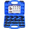 Zoomtools Set Chiavi a Piede di Porco (Crowfoot) 8-32mm Kit Chiavi a Bussola Aperte in Cr-Mo, per Spazi Ristretti, Auto e Moto, 3/8 e 1/2