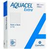Convatec Aquacel Extra Medicazione In Hydrofiber Con Carbossimetilcellulosa Sodica 5x5cm 10 Pezzi