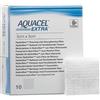 Convatec Medicazione Aquacel Argento Extra 5x5cm Per Piede Diabetico 10 Pezzi