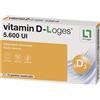 Biofarmex Vitamina D-loges 5600ui Integratore Salute Ossa Gusto Limone 15 Gelatine Masticabili