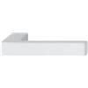 HOPPE Maniglia Hoppe Toulon mini-rosetta quadra 25x25 mm Bianco traffico opaco (F9016M)