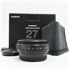 Fujifilm Fuji Fujinon XF 27 mm F2.8 R WR obiettivo nero