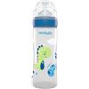 Chicco Neobaby Biberon PP Anticolica 4 Mesi + da 330 ml, Biberon con Tettarella in Silicone Morbida e Flessibile, Adatto per Allattamento Misto, Flusso Veloce, Blu