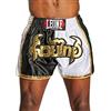 LEONE 1947, Panta Thai SIAM Bianco-Nero/XL, Unisex Adulto - AB875