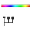 GERUI 1 striscia LED GIM ARGB da 30 cm, 5 V, 3 pin, 4 pin, per PC case da gioco, accessori RGB LED AIO