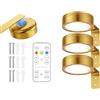 Colexy 3 Pacchi Luce per Quadri Senza Fili con Telecomando, Magnetic Painting Light, 3 Colore Luci per Quadri Senza Fili Ricaricabili con Timer, Luce LED Batteria per Esposizione Pittura Vetrina