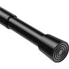 BSYXLSX Bastoni per Tende a Pressione, 1 Pezzi Bastone Tenda Estensibile Senza Foratura, Regolabile 70-100 cm, Diametro 16mm, Nero, per Finestra e Armadio