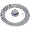 O-ishii Lidmaster - Coperchio in Vetro Universale per padelle e pentole con Ø di 18, 20, 22cm
