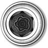 V-BASE Chiave di ricambio per dadi di bloccaggio antifurto chiave C per Land Rover Range Rover Discovery Freelander Evouque Defender LWNK Bolt