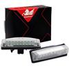 WinPower LED Luce Targa licenza lampadina 6000K bianca Nessun errore Compatibile con Camry Aurion Avensis Verso Echo 4D Prius Is200 Is300 Gs300 Gs430 Es300 Es330 Rx300 Rx330 Rx350 etc., 2 pz.