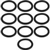 OTOTEC 10 anelli di tenuta linea refrigerante 8A0260749AJ 8E0260749 1,8 x 10,6 mm compatibile con Audi compatibile con Porsche