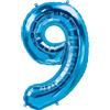 Folat - Palloncino con numeri a forma di 9-86 cm