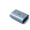 System-S USB 3.1 Gen 2 Adattatore Tipo C Femmina a Tipo A Femmina Cavo in Grigio