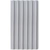 Amazon Basics Tenda da doccia in poliestere, dallo stile moderno, ad asciugatura rapida, 183 x 183 cm, Grigio scuro