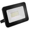 GTV Faretto LED iLUX, 30 W, 2400 lm AC220-240 V, 50/60 Hz, PF>0,9, RA>80, IP65, 120°, 6400 K, nero