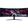 Samsung Monitor Qled 57" Samsung Odyssey Neo G9 S57CG952NU Dual Ultra HD 7680x2160p 1ms classe G Bianco/Nero [LS57CG952NUXEN]