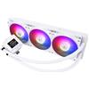 Thermalright Dissipatore cpu a ventola Thermalright Frozen Warframe SE ARGB 360mm Bianco