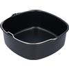 Ejoyous Teglia per Friggitrice ad Aria, Casseruola Antiaderente, Tortiera Cilindrica, Accessorio da Forno