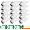 ACOMTUO 15 Sacchetti per Aspirapolvere per Vorwerk Kobold VK7 FP7 Sacchetti Filtranti Premium Sacchetti per Aspirapolvere a Batteria, con 3 Filtri di Protezione del Motore e 2 Spazzole