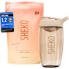 SHEKO Collagene Idrolizzato 450g - Natural Bioactive Collagen Powder - Peptidi di tipo 1, 2, 3 - Collagene in polvere - Qualità purissima - Solubilità ottimale - Proteine in polvere
