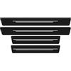 BDVIK 4 Pezzi Acciaio Inossidabile Auto Battitacco Soglia Porta Per Fiat Grande Panda 2024,Plates Anti Graffio Scuff Adesivi Decorativi Accessori