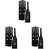 Contadi Castaldi Brut - Franciacorta DOCG Astucciato - Uve Chardonnay, Pinot Nero, Pinot Bianco - 1500ml (Confezione da 3)