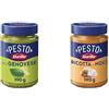 Barilla, Pesto alla Genovese con Basilico Fresco Italiano 190g + Pesto Ricotta e Noci 190g, Senza Glutine, Sughi Pronti Per Pasta