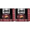 Bialetti Caffè d'Italia, Box 16 Capsule, Torino, Intensità 8, Compatibili con Macchine Bialetti sistema chiuso, 100% Alluminio (Confezione da 2)