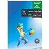 KOALA - Carta fotografica Satinata A3, 250 g/m², 50 fogli con rivestimento in resina satinata avanzata per stampanti a getto d'inchiostro Canon Hp Epson