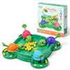 AIUAZA Hungry Turtle Chessboard Game Hungry Box Gioco a scacchiera, tartaruga, cibo, fagioli, gioco a scacchiera, feste e feste, giochi per 2-4 persone (72 beans)
