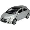 Generisch Welly Modello Auto Compatibile con Opel Corsa OPC D Argento 3 Porte ca 1/34 - 1/39 Metal Model Auto The Cast 42363