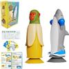 Toynificent Giochi da Tavolo, Scimmia VS Squalo, Gioco di Lancio Flip-Standing, Ultimate Challenge Party Game, Giochi Interattivi Multigiocatore, Giochi per Feste in Famiglia
