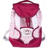 Smoby- Zaino per Bambolotto, Colore Rosa, 220364WEB