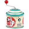 Lena Mickey 52766 - Barattolo Musicale Disney Mouse, Scatola Musicale ca. 10,5 x 7,5 cm, in Latta con Melodia rientrante dei gladiatori, Contenitore Girevole in Metallo, per Bambini dai 18 Mesi,