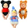 YAAVAAW 3 Pezzi di Bebè e Pupazzi Elfo di Natale per Bambini Bambine,Regalo per Calze Natale Giocattoli Innovativi della Tradizione,Per Divertimento Familiare Festivo(Topo Gatto Papero)