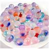 CHUANFU 200 Pezzi Biglie di Vetro Multicolore, 10 mm Biglie Colorate per Bambini, Glass Marbles, Accessori Corsa in Marmo per Decorazioni Casa Giochi di Marmo Riempitivi di Vasi, 10 Colori