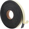 BENECREAT 10 m x 30 mm Nastro autoadesivo in schiuma, Nastro In Schiuma Ad Alta Densità per Porte e Finestre, Isolamento Termico, Spessore: 4mm (Nero)