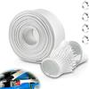 Mailfull Tubo di Scarico 25mm Isolante Guaina in Fibra di Vetro ad Alta Temp con 4 Clips per Generatori di Corrente e Riscaldatori da Parcheggio (25mm*3m)