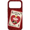 Disney Custodia per iPhone 17 Pro Max Disney Villains - La regina di cuori con le loro teste, colore: Rosso