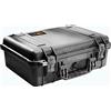 PELI 1500-001-110E Valigia protettiva per telecamera, IP67 Impermeabile e a prova di polvere, Capacità di 19L, Prodotto in Germania, Senza schiuma, Colore Nero