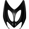 One by Camamoto cod. 77366732 plastica Carena Scudo Anteriore Nero Lucido Compatibile con MBK Nitro/Yamaha aerox 50cc-100cc Anno dal 1997 al 2012