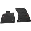 Audi Tappetini Premium All-Weather, TPE con 20% Riciclato, per Audi SQ5 (GU) dal 2025, con Logo S, Nero, Set Anteriore