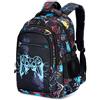 Amythe Zaino per Ragazzi - Scuola Elementare e Media - Zaino Ragazzo Grande Luminoso Notturno con Scomparto 15.6 Laptop, Ergonomico, Idrorepellente, Zaini Casual Adolescenti, Nero