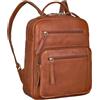 STILORD 'Wilma' Elegante Zaino da Donna in Pelle - Piccolo Zaino e Borsa a Mano DIN A5 Vintage per City, Shopping e Uscite - Vera Pelle Colore:texas - marrone