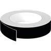 cyclingcolors 1x Bordo bordatura nastro per bordi in ABS senza colla 43 mm x 5 m spessore 0,80 mm pannello per mobili piano di lavoro laminato in legno, Riflesso nero
